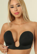 Load image into Gallery viewer, Clear back low cut bra